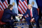Javier Milei se alinea con Donald Trump y archiva el apoyo a Edmundo González