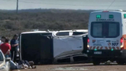 Vuelco en la Ruta 3 provocó demoras entre Garayalde y Comodoro
