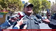 Policía reporta 10 puntos de bloqueo en carreteras del departamento de La Paz