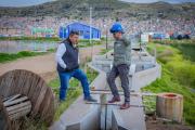 Puno: Inspeccionan avance del proyecto de recuperación de la planta de El Espinar –