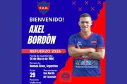 Axel Bordón es nuevo refuerzo de Güemes