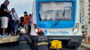 El tren Sarmiento arrolló a un hombre en la estación Liniers: cómo está