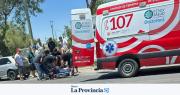 Siniestro vial en Caucete: dos personas heridas tras un choque