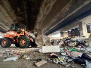 La Ciudad desalojó un predio ocupado por una cooperativa de cartoneros vinculada a Grabois