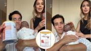 Vómito heavy: El mal rato que pasó influencer que le dio a su hijo fórmula infantil bajo alerta del Minsal