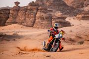 Guthrie gana segunda etapa en el Dakar y el argentino Benavides se impone en motos