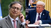 Una llamada entre Petro y Trump rebaja las tensiones diplomáticas entre Colombia y EEUU