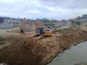 Manta retira 38.000 metros cúbicos de sedimento de sus ríos; mientras el trabajo aún continúa