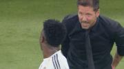 Te va a echar Florentino: el tenso y explosivo enfrentamiento entre el 'Cholo' Simeone y Vinícius (VIDEO)