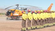 Aeronave apoyará combate de incendios forestales en la región durante 90 días