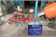 Ladrón fue apresado tras robar herramientas, pinturas y $200.000