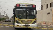 Solo diez unidades de la empresa de transporte Huáscar salen a trabajar tras ataque a uno de sus buses