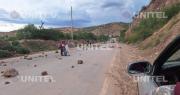 Cochabamba queda cercada con al menos ocho puntos de bloqueo en carreteras