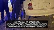 Quisieron atropellar a una policía en Km 8