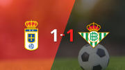 LaLiga EA Sports: Real Oviedo resolvió su juego de la fecha 19 con un empate 1-1 frente a Betis