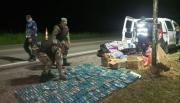 Importante incautación de cajas de cigarrillos de contrabando en la ruta 34