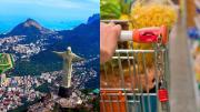 Cuánto dinero se necesita para hacer una compra básica de supermercado en Brasil