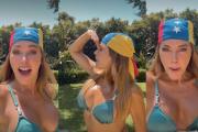 Cathy Fulop bailó en bikini tras la detención de Maduro: “¿Dónde están los comunistas?”