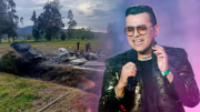 La escalofriante premonición de un cantante colombiano que murió en un accidente aéreo