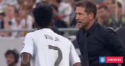 Simeone da pie atrás a furia contra Vinicius y pide disculpas por polémicos dichos: No estuvo bien