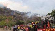 Guayaquil: Incendio forestal en el cerro San Eduardo consume 42 hectáreas
