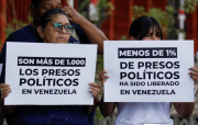Venezuela /Fueron liberados 24 presos políticos en un operativo nocturno