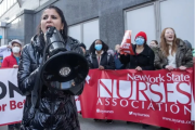 EEUU: enfermeras en Nueva York inician huelga por condiciones laborales