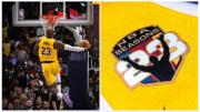 El parche de la longevidad: LeBron James rinde tributo a su carrera en su año 23 en la NBA