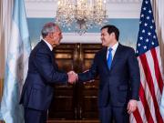 Marco Rubio recibio al presidente electo Nasry Tito Asfura tras su polémica victoria en Honduras