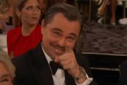 El gesto viral de Leonardo DiCaprio en los Globos de Oro ¡Se volvió un meme!