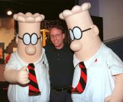 Scott Adams, el creador del cómic Dilbert y fan de Trump, fallece a los 68 años