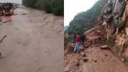 Lluvias de más de 10 horas dejaron derrumbes y colapso de canaletas en el Chaco tarijeño