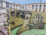 Vandalizan con insultos homófobos un mural de Federico García Lorca en España