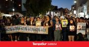 Marcha de antorchas por justicia y seguridad