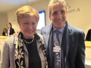 En Davos, Caputo se reunió con la titular del FMI y recibió elogios