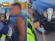 Un subcomisario de la PFA fue detenido tras dar positivo en alcoholemia mientras conducía un móvil oficial