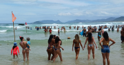 Alerta en las playas de Florianópolis por un aumento de casos de diarrea