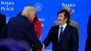 Javier Milei y Donald Trump firmaron el acta fundacional del Consejo de la Paz