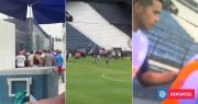 Barra de Alianza Lima irrumpe por la fuerza a práctica: intentan agredir a jugadores acusados de abuso