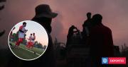 Destacan a cracks de fútbol amateur de Quillón que combaten incendios: se unieron a Bomberos