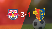 Europa League: Con doblete de Kerim Alajbegovic, Red Bull Salzburgo derrotó 3-1 a FC Basel