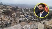 Presidente Boric decreta dos días de duelo nacional por fallecidos en incendios forestales