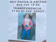 Denuncian a hombre que pide dinero con foto de niña con discapacidad muerta hace años