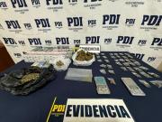 Cauquenes: PDI detuvo a 5 imputados por delitos asociados a drogas