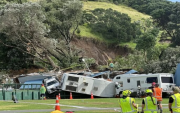 Deslizamiento de tierra en un camping en Nueva Zelanda: hay personas desaparecidas