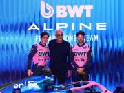 Franco Colapinto la rompió en la presentación del Alpine A526, a bordo de un crucero: Es precioso pero el auto más lindo es el que va más rápido