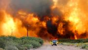 Tormentas eléctricas y fuego: crece la emergencia ambiental en La Pampa