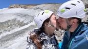 Federico y Florencia: un Sí en la cumbre del volcán Copahue