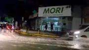 Temporal en Mendoza: granizo, complicaciones en la Ruta 7 y un partido suspendido