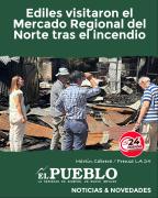Ediles visitaron el Mercado Regional del Norte tras incendio